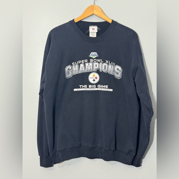 NFL Other - Vintage Pittsburgh Steelers NFL Super Bowl 2009 Crewneck Sweatshirt | Large